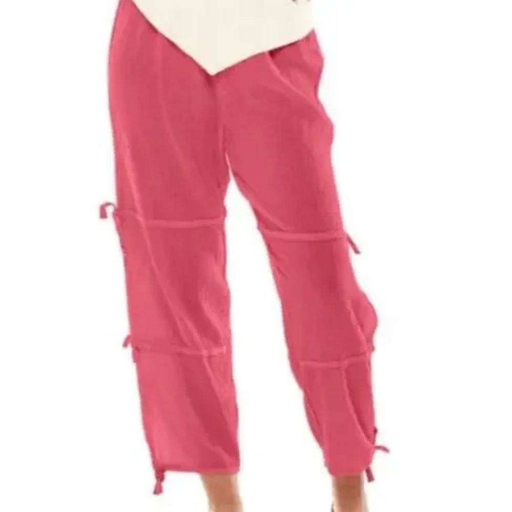 Oh My Gauze! Vibrant Pink Boho Pants